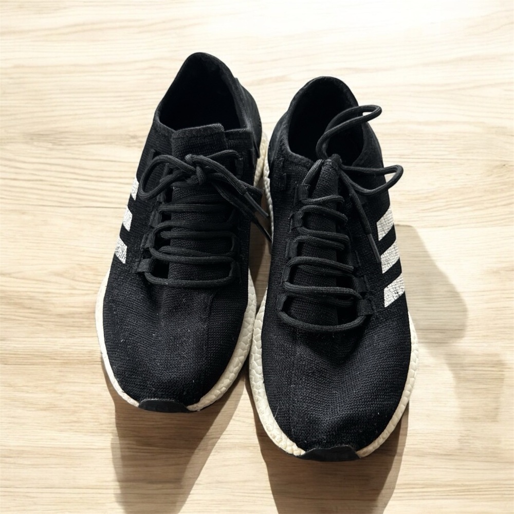 Hurry Up!- $10 DEAL! Adidas Black and White Sneakers